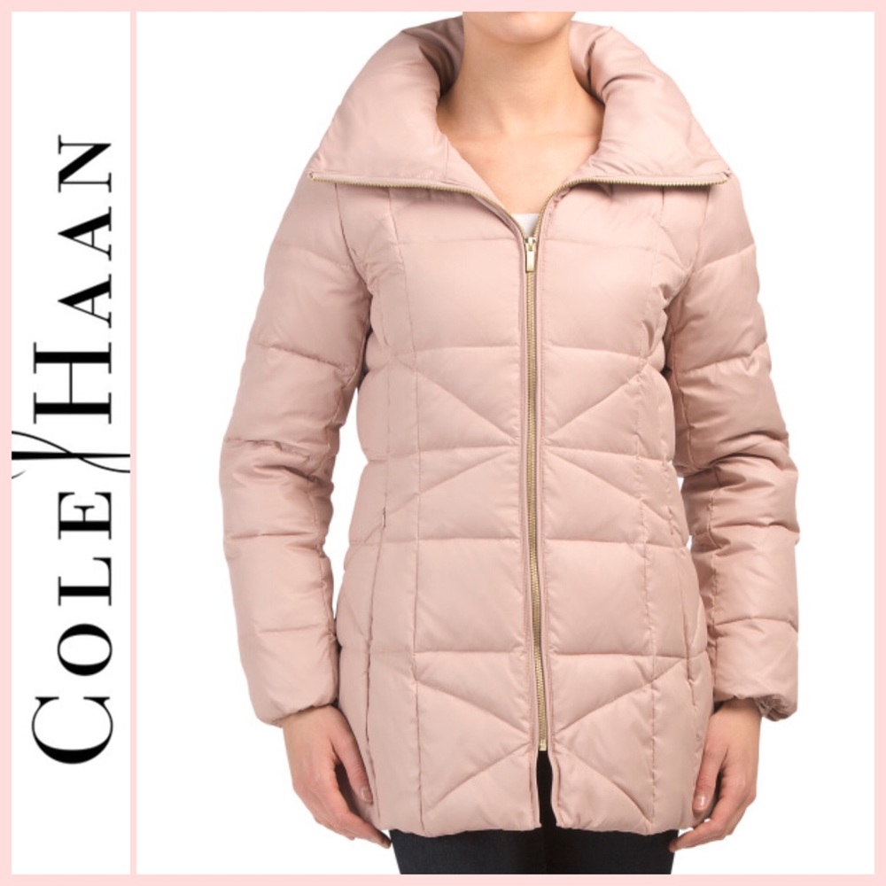 Cole Haan Shimmer Down Jacket 🆕
